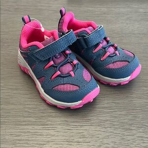 COPY - Merrell Pink and Blue Sneakers with Velcro Strap